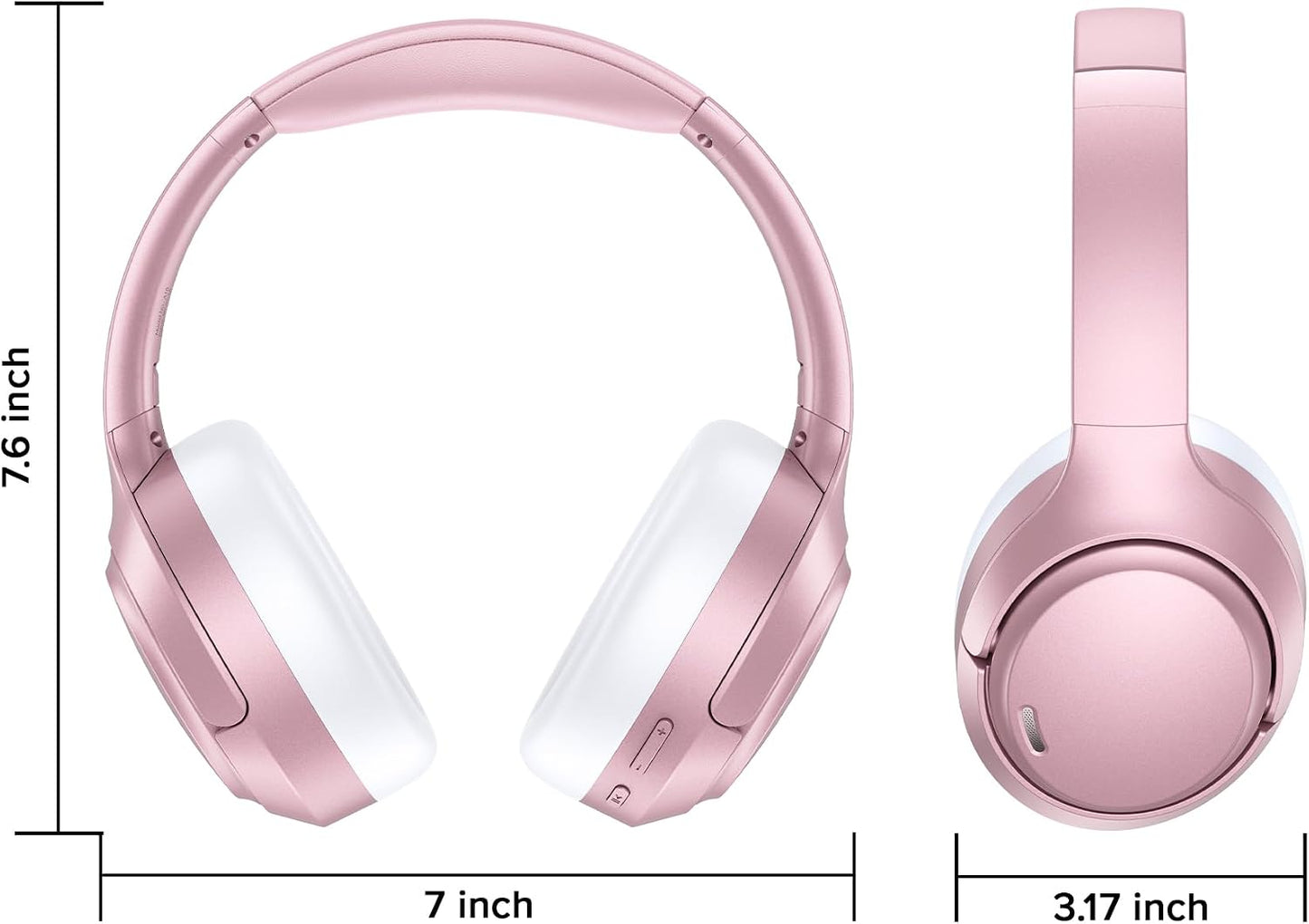 Auriculares híbridos con cancelación activa de ruido de 120 horas d...