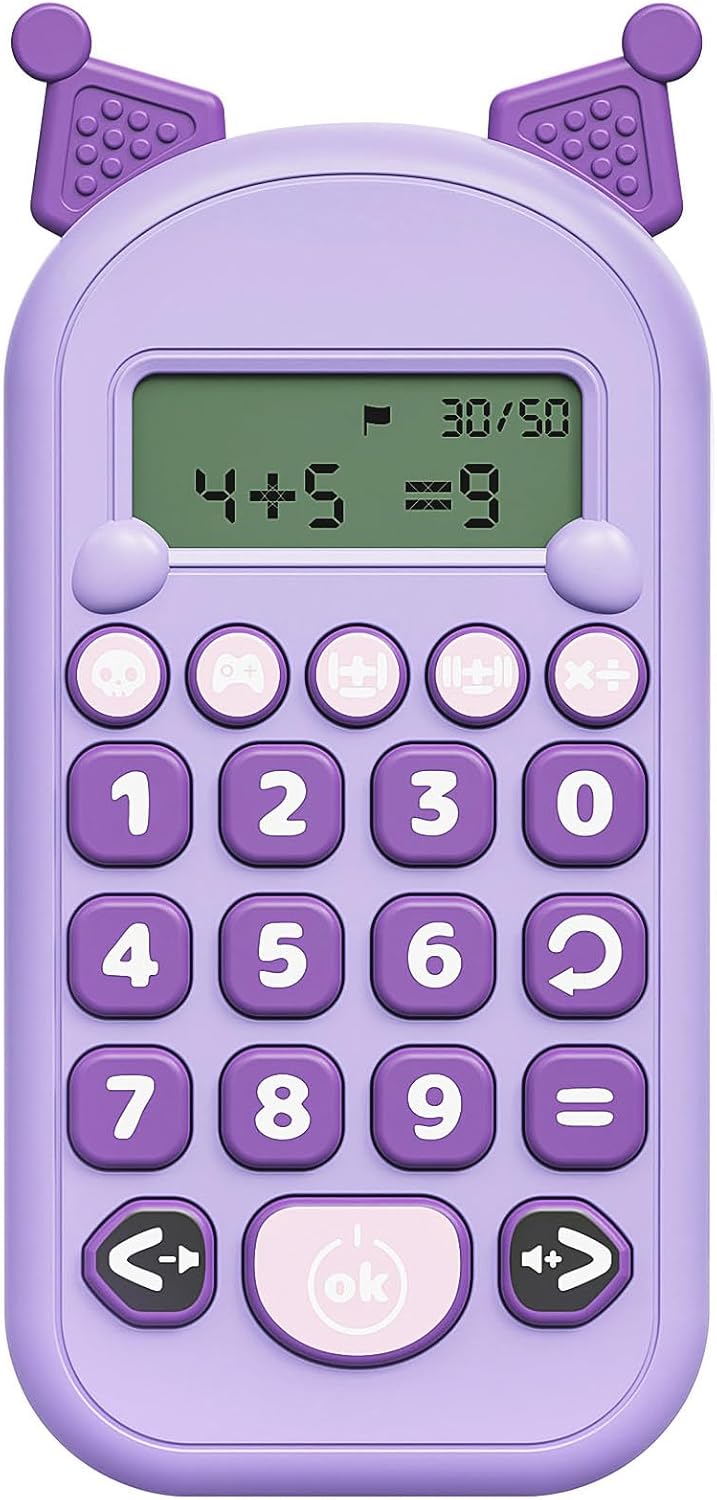 Juegos de Matemáticas para Niños de 3 a 12 Años, Juguete Portátil d...