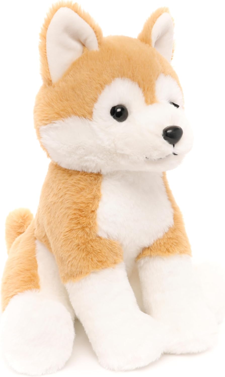 WEIGEDU Juguete de peluche japonés Akita Shiba, lindo, suave y tier...