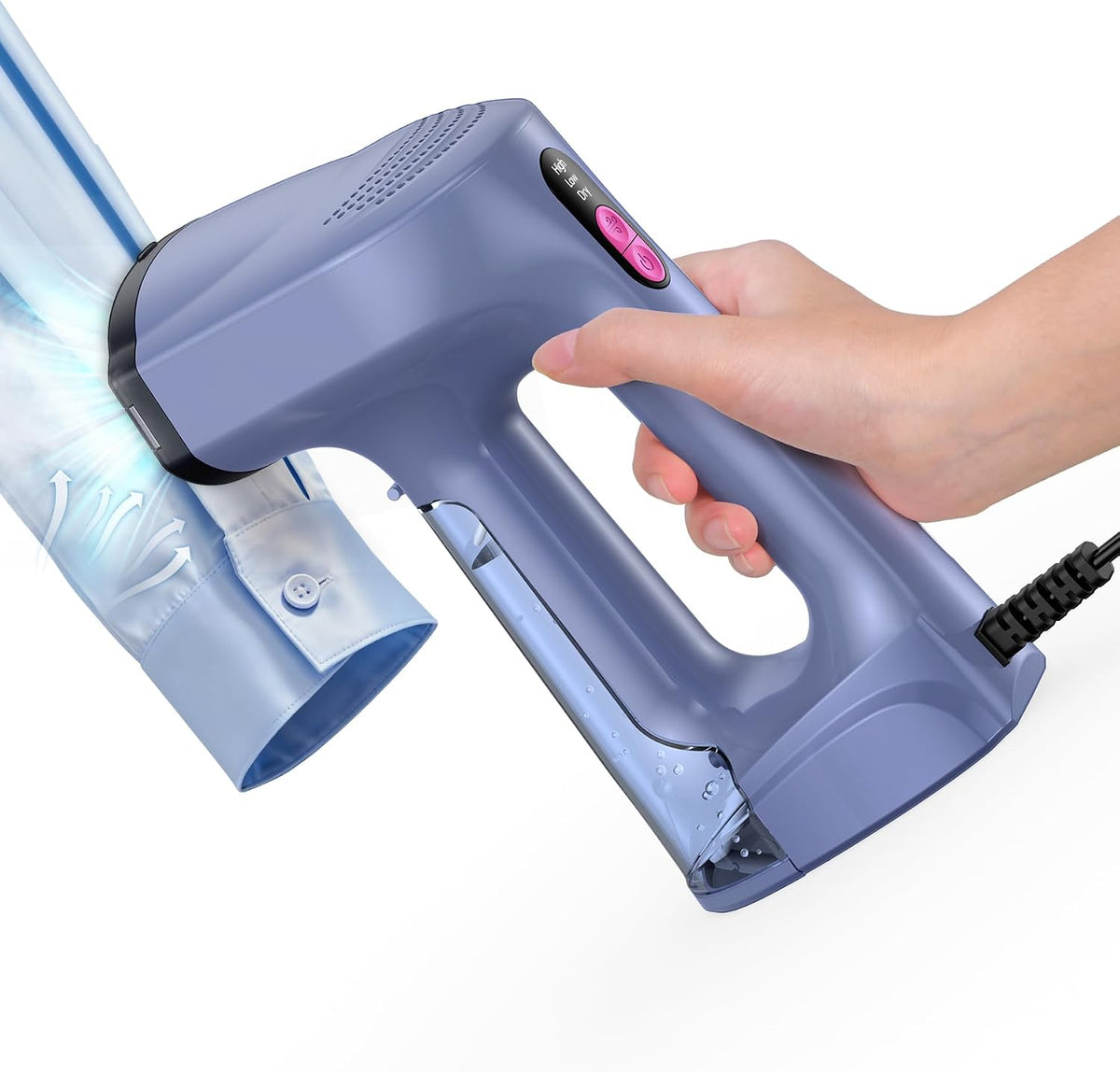 Sweepulire Vaporizador al vacío para ropa, vaporizador de mano de s...