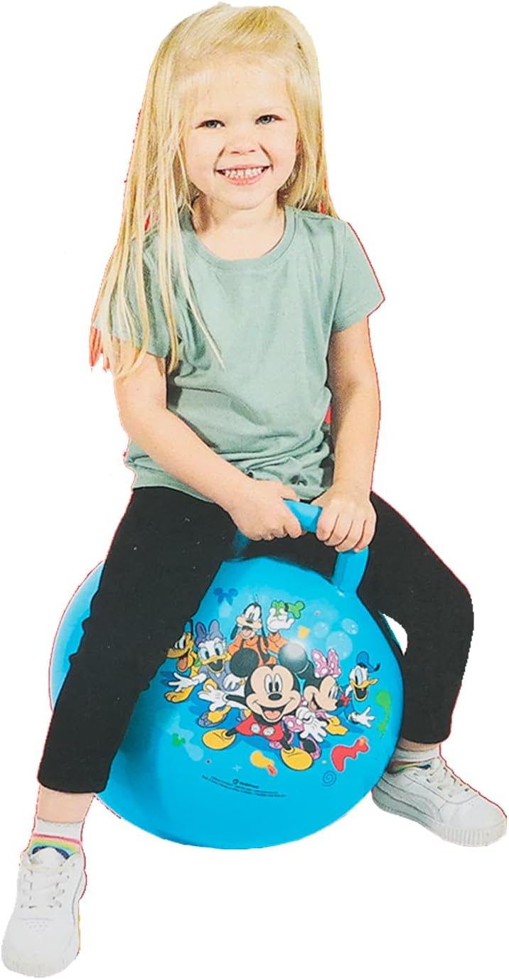 Mickey Mouse Hopper Ball Bundle \u2013 Bola hinchable con asa para...