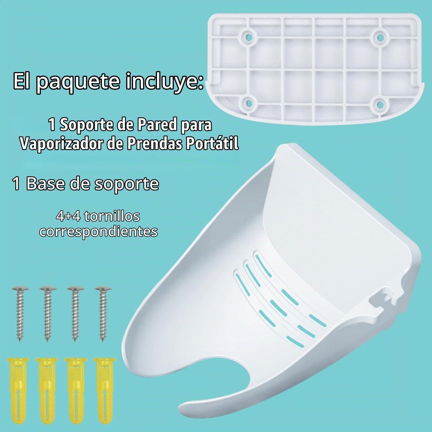 Soporte de pared para tabla de planchar para ropa para vaporizador...