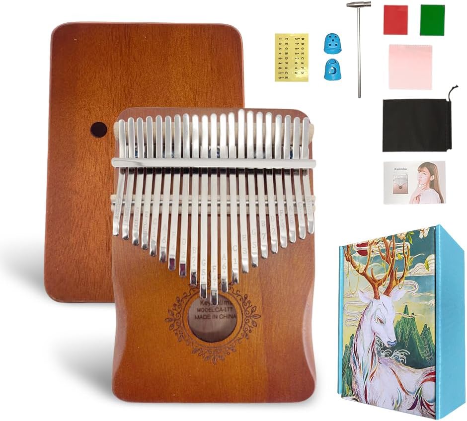 ModouString Kalimba - Piano de pulgar de 21 teclas para adultos, pi...