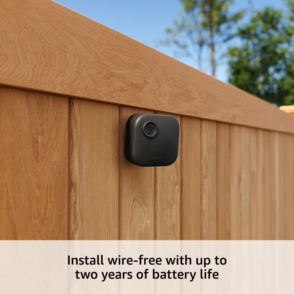 Cámara para exteriores Blink Outdoor 4 como nueva - seguridad intel...