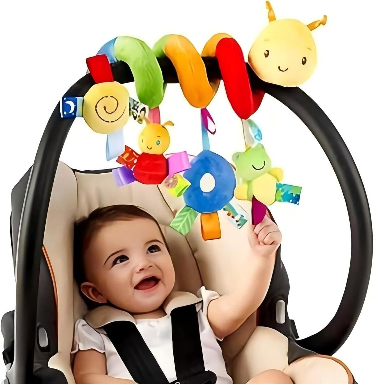 GZYFUVALW Asiento de coche Juguetes colgantes y cochecito Juguetes...