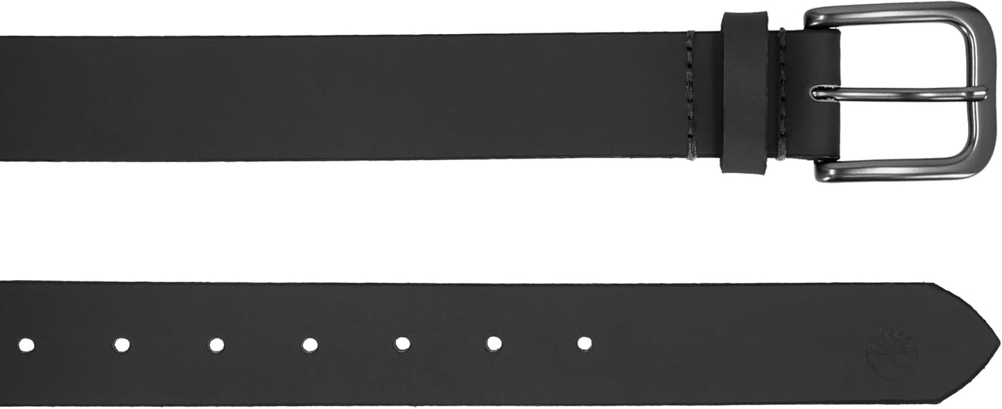 Timberland - Cinturón de piel clásico para hombre