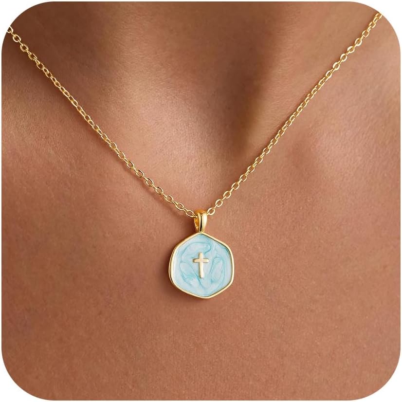 M MOOHAM Regalos de Pascua para mujer, cesta de Pascua, collar de m...