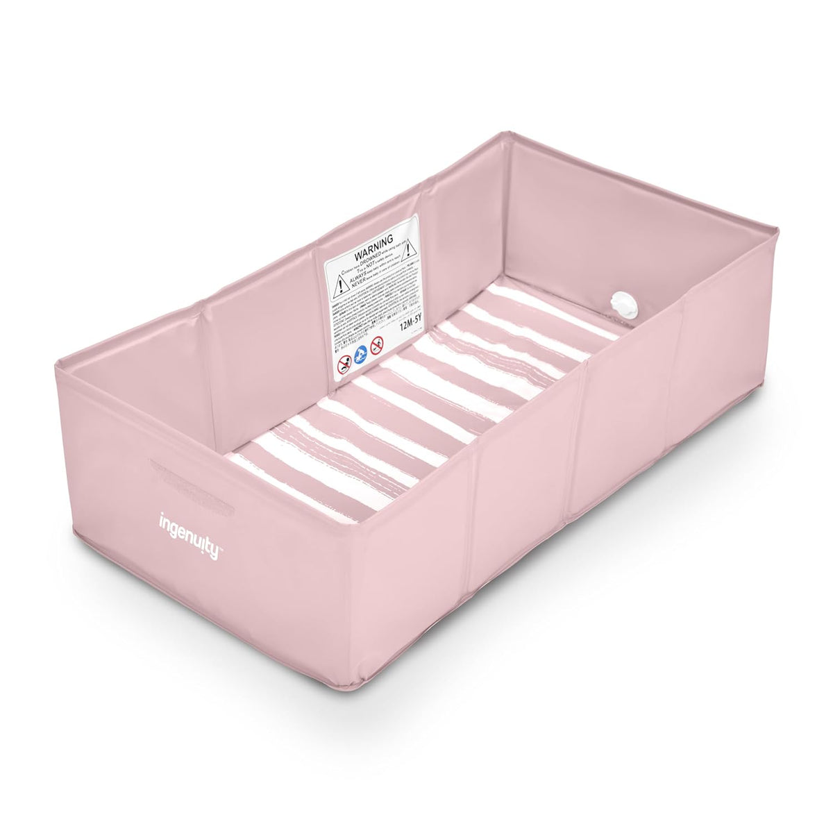 Ingenuity Tuckaway - Bañera plegable para niños pequeños, convierte...
