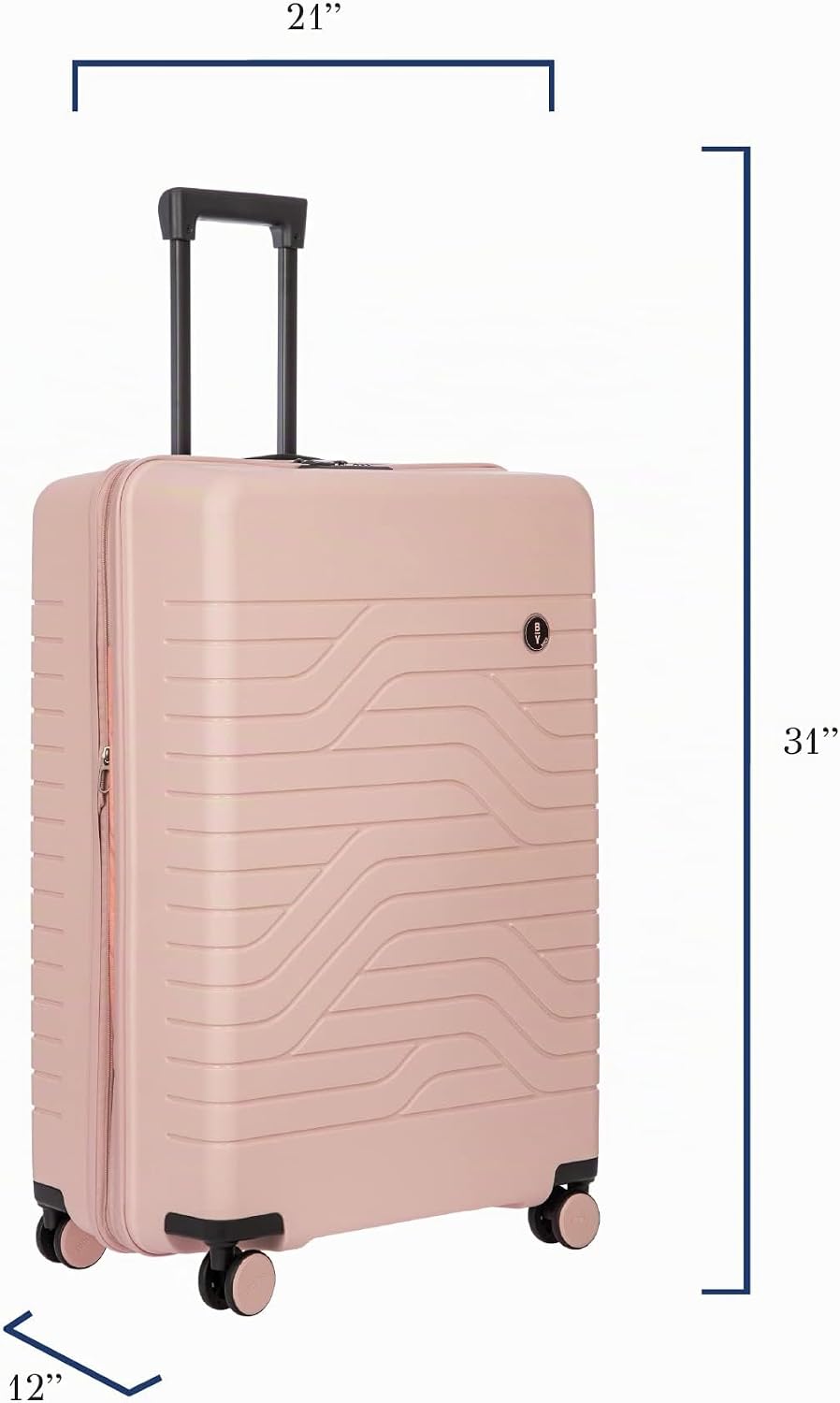 Bric's B|Y Ulisse Spinner Suitecase, Rosado Perla, 30 pulgadas,...