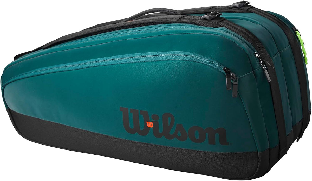 Bolsas para raquetas de tenis Wilson Blade V9 Super Tour - Verde\/N...
