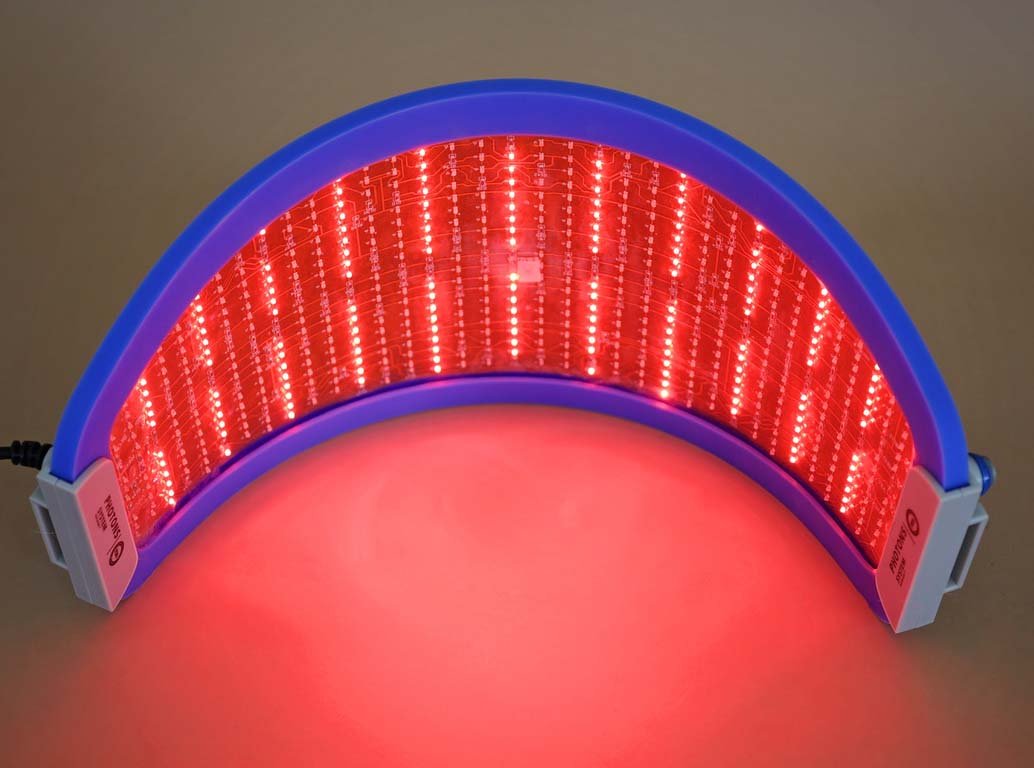 Hydraskincare - Terapia de luz roja para cara, máscara facial LED,...