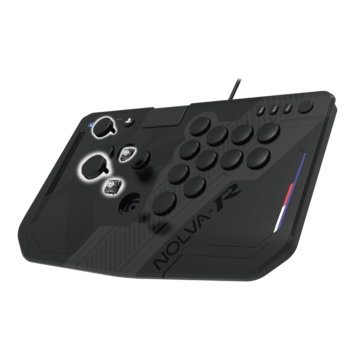Controlador arcade mecánico de todos los botones HORI NOLVA Reactor...