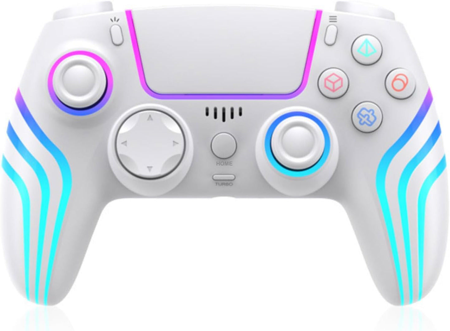 Controlador de juego inalámbrico RGB para PlayStation 5, reemplazo...