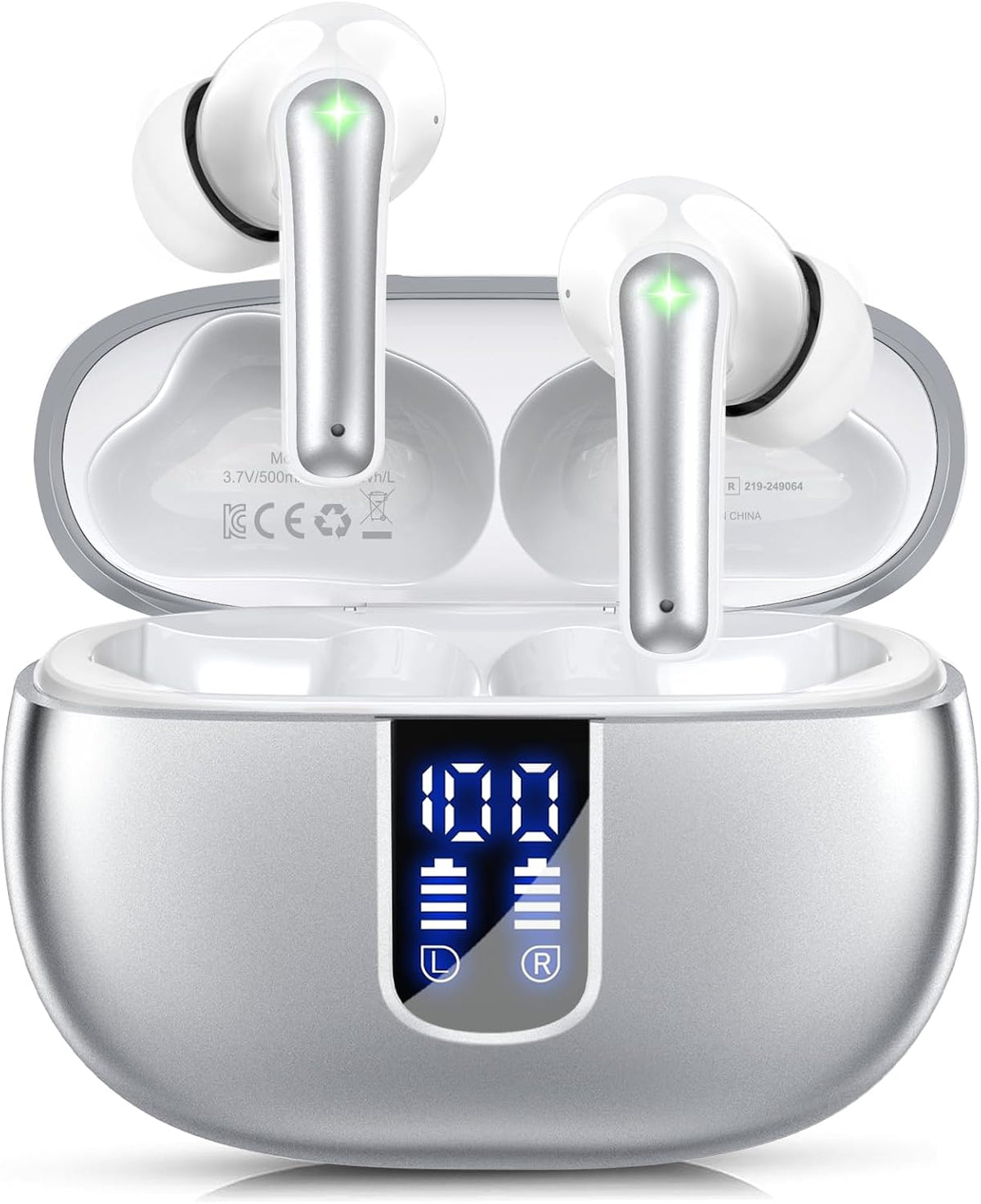 Nequga Auriculares inalámbricos Bluetooth 5.4 con auriculares de |...