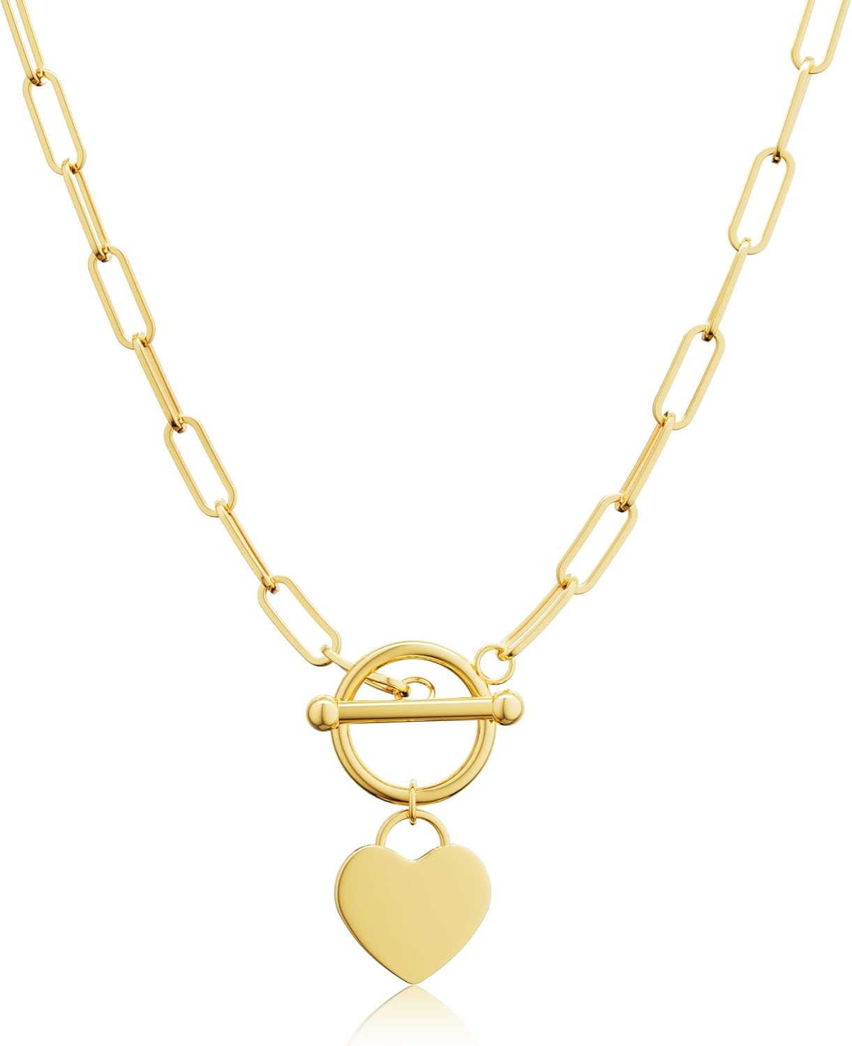 Carffordo - Collares chapados en oro para mujer, delicados collares...
