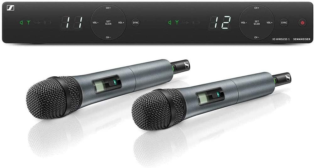 Sennheiser XSW 1-825 Sistema de micrófono inalámbrico de doble cana...