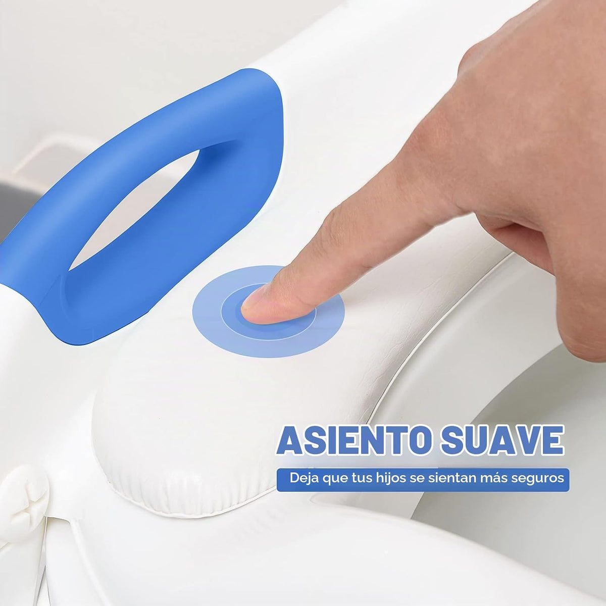 Inodoro de entrenamiento para ir al baño para niños pequeños, asien...