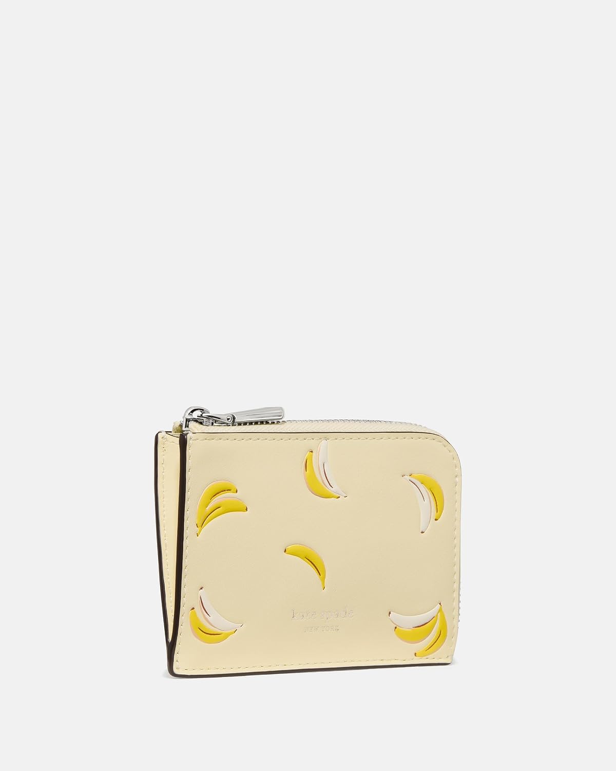 kate spade new york Mini funda para tarjetas con cremallera de cuer...