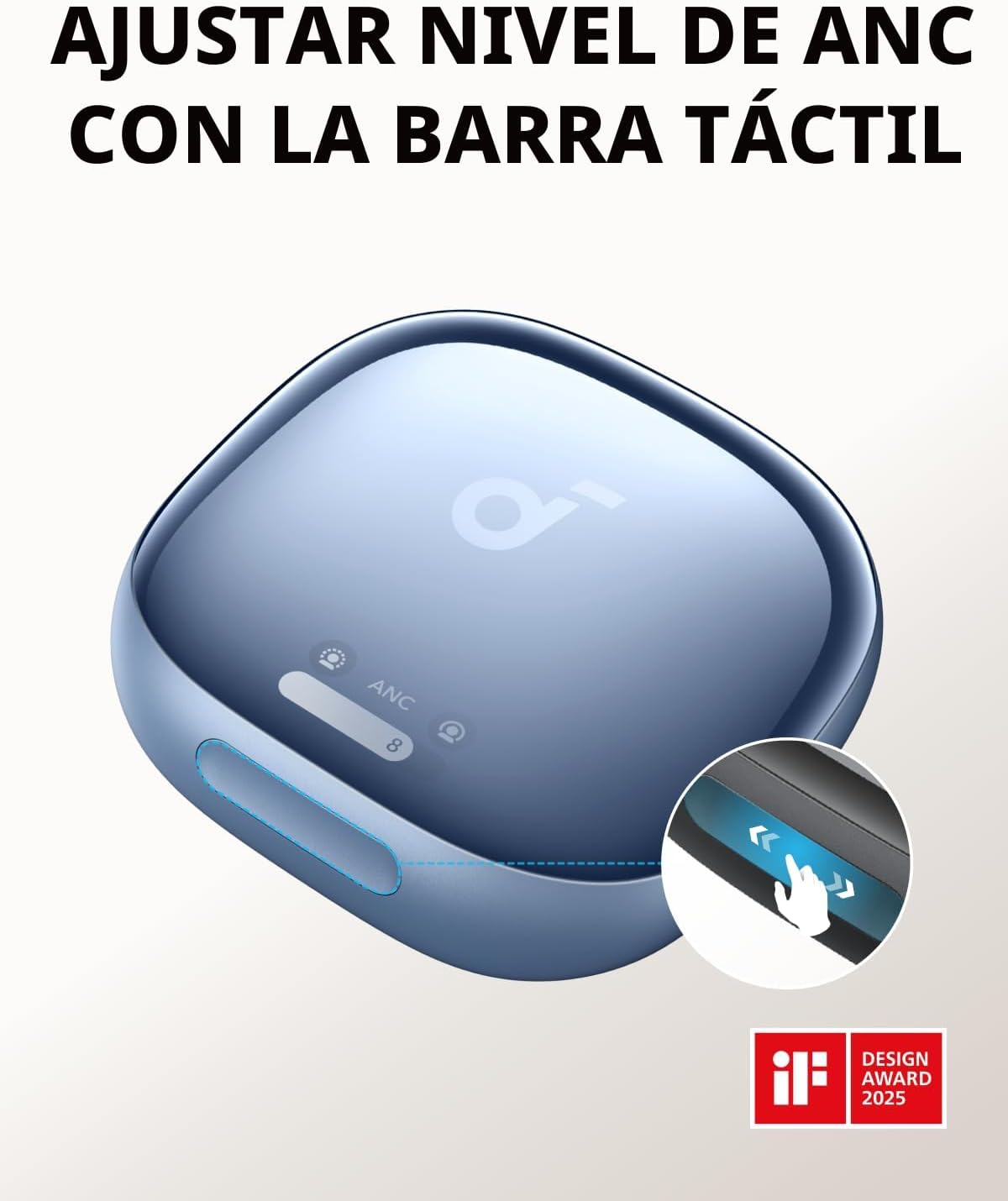 Soundcore Liberty 4 Pro de Anker, auriculares inalámbricos con canc...