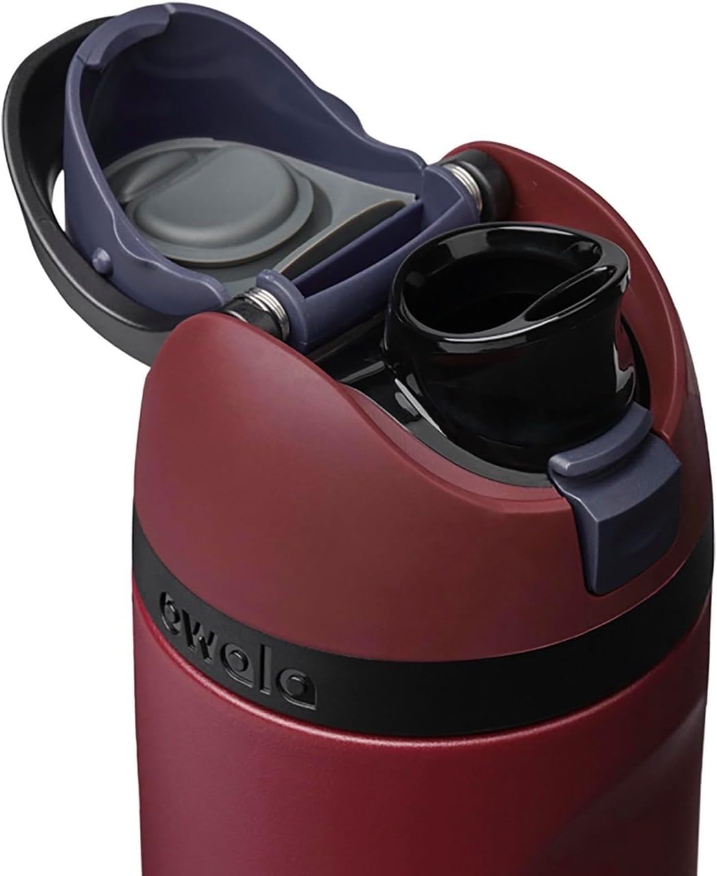 Owala Freesip - Botella de agua aislada de acero inoxidable con paj...