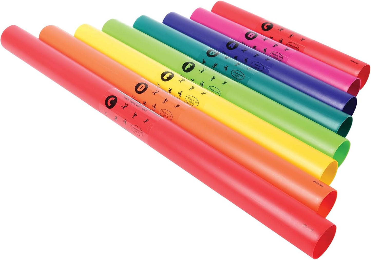 Constructive Playthings Boomwhackers Music - Tubos de sonido sensor...