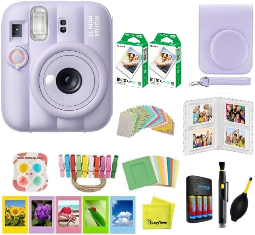 Paquete de cámara de película instantánea FUJIFILM instax Mini 13 (...