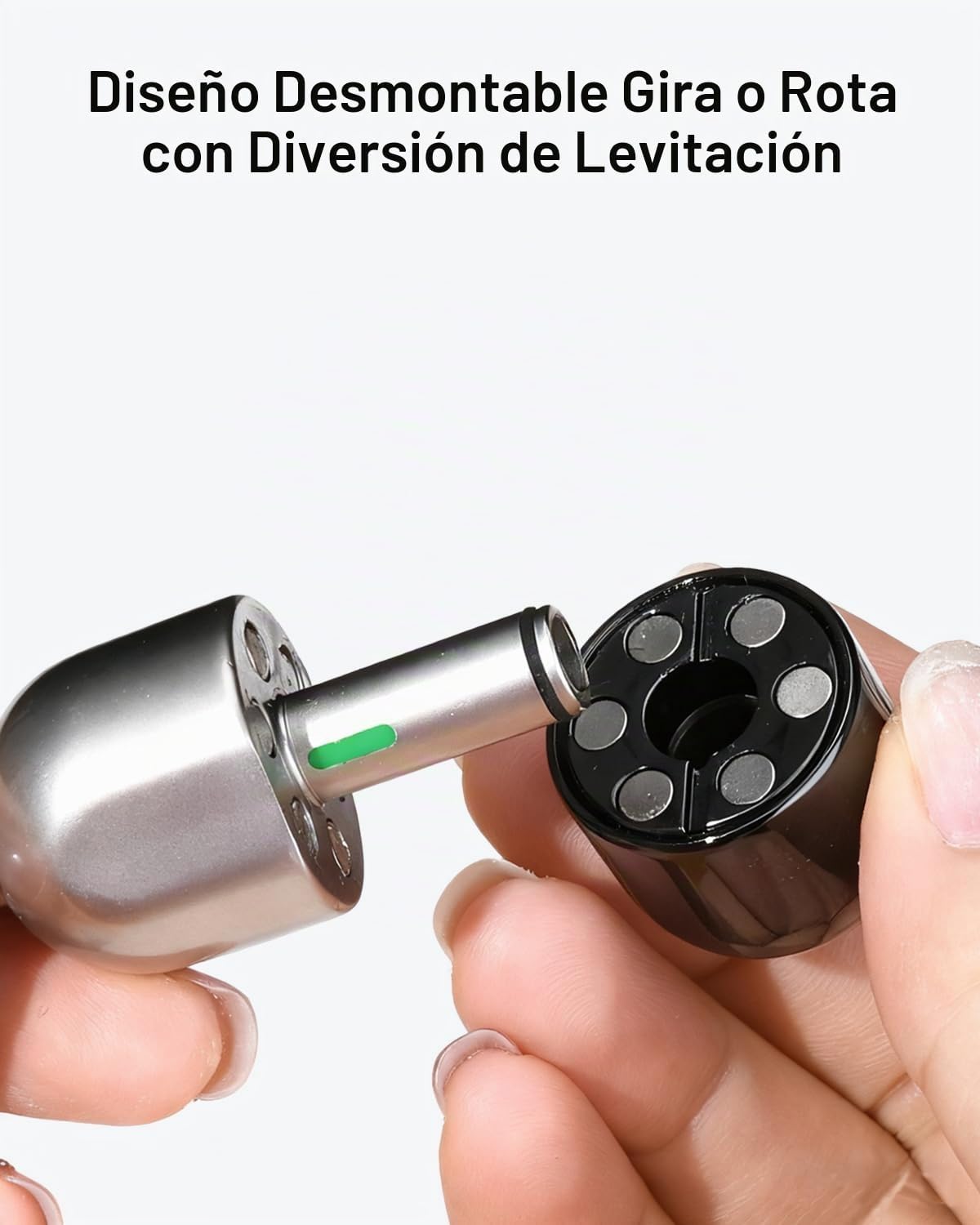 MIXTRYS Juguetes para ansiedad de metal 3 en 1 para adultos, cápsul...