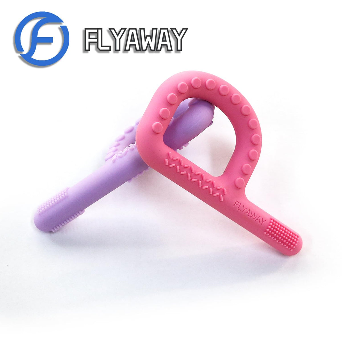 Palitos de dentición para bebés, juguetes masticables de silicona p...
