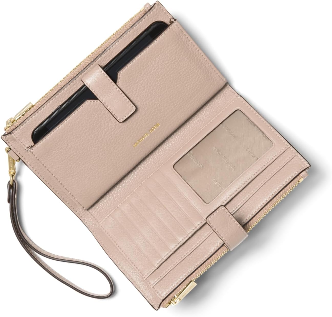 Michael Kors Pulsera Jet Set con doble cremallera para mujer