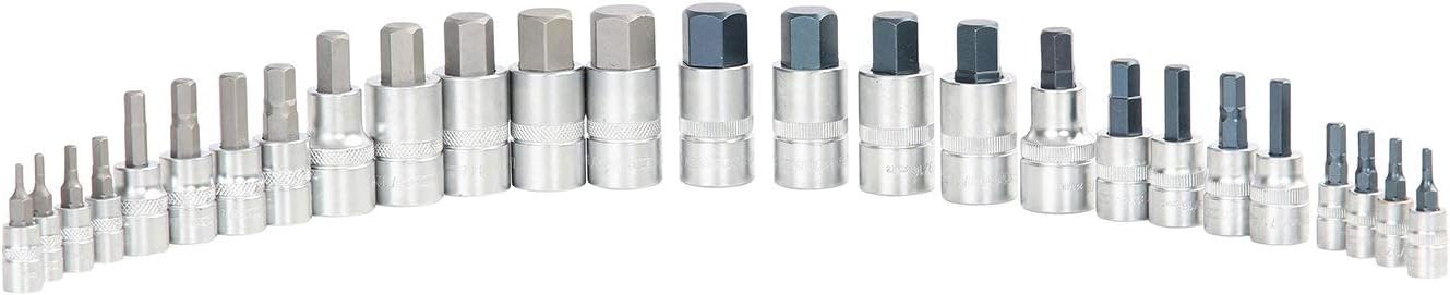 OEMTOOLS 23990 Allen Juego de 26 piezas de llaves Allen, juego de l...
