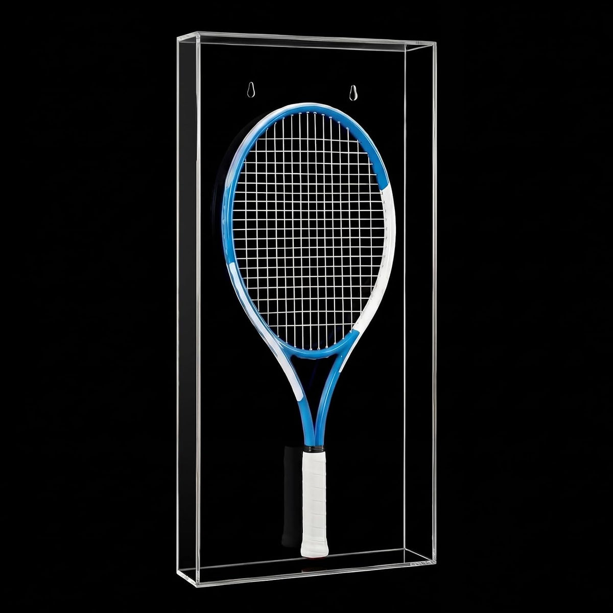 Wesiti Raqueta de tenis acrílica transparente para montaje en pared...