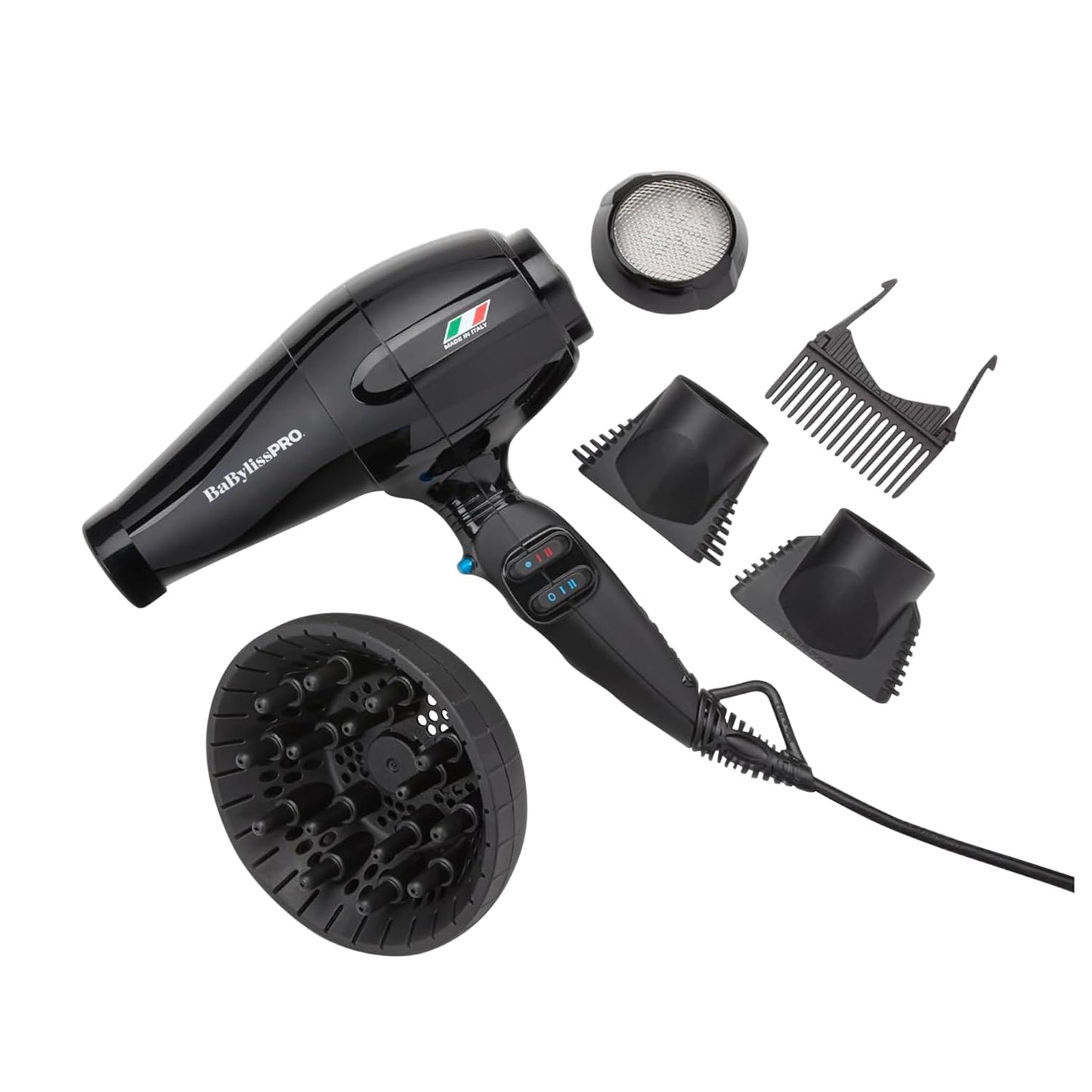 Secador de pelo BaBylissPRO Nano Titanium italiano Portofino - Seca...