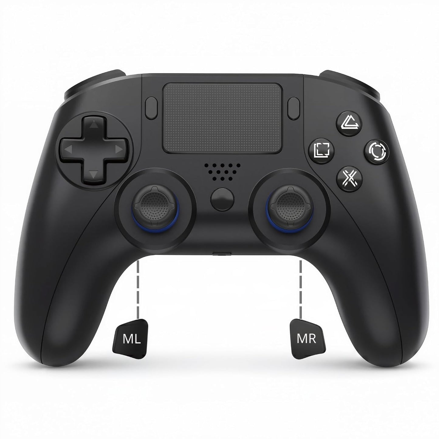 XENTRO Mando Inalámbrico Compatible con PS5, Mando Gaming Bluetooth...