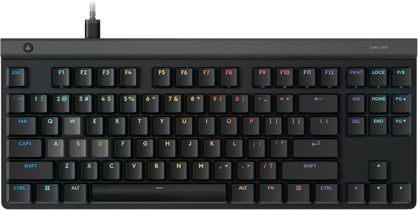 Logitech G Teclado para juegos con cable rápido 515 TKL (efecto sal...