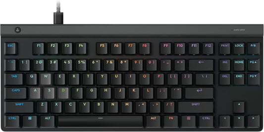 Logitech G Teclado para juegos con cable rápido 515 TKL (efecto sal...