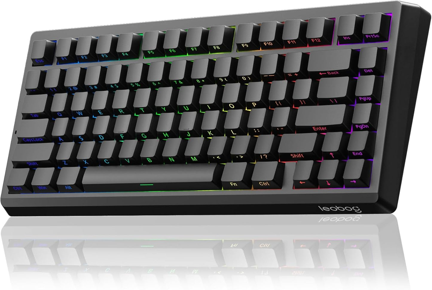LEOBOG A80 RT Hall Effect Gaming Teclado mecánico Disparador rápido...