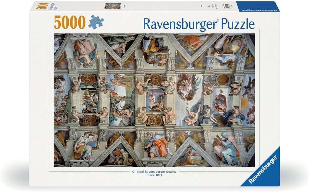 Ravensburger - Capilla Sixtina - Rompecabezas de 5000 piezas - Imág...