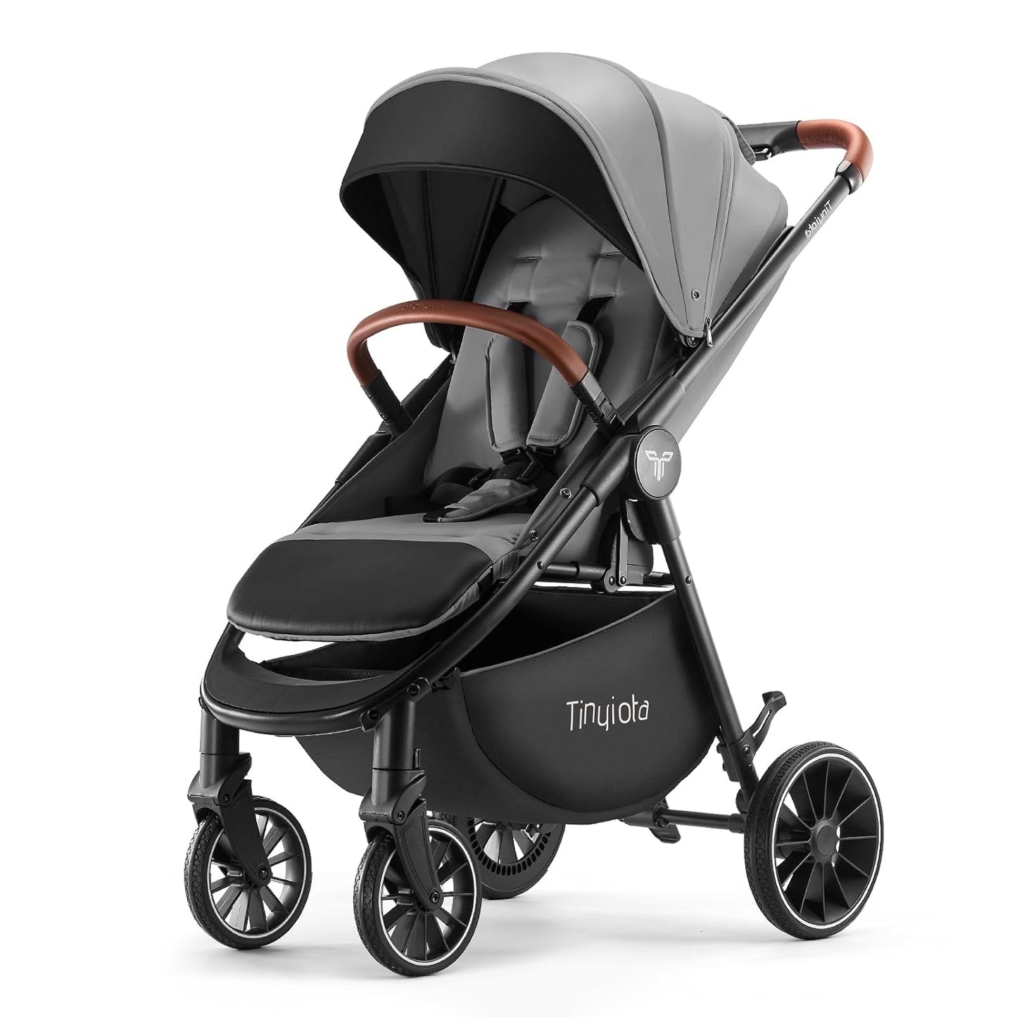 Tinyiota Cochecito para bebés, cochecitos para niños pequeños con t...