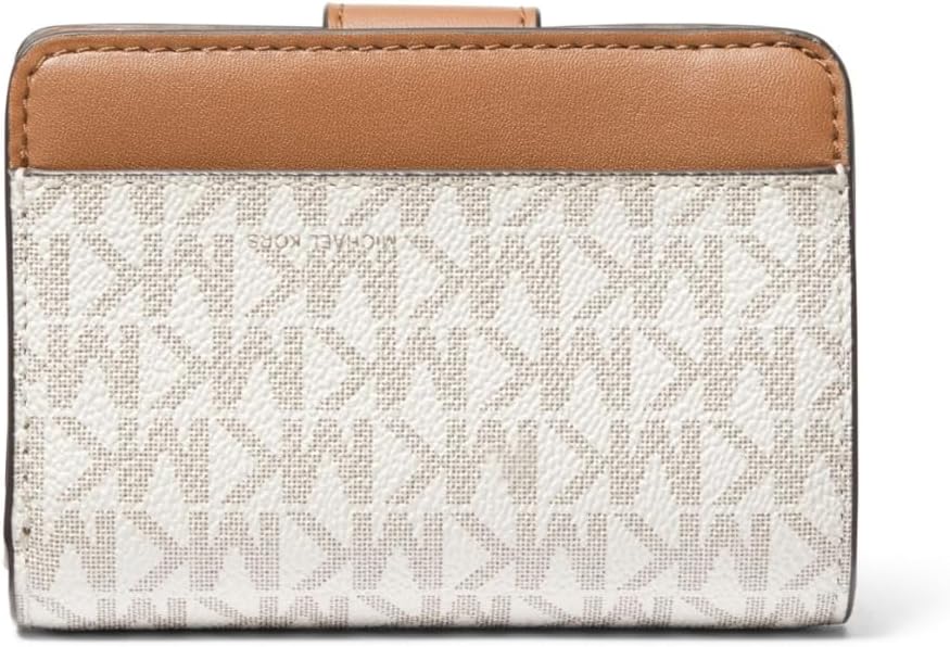 Michael Kors Mk Charm Small Tab Cartera compacta con bolsillo para...