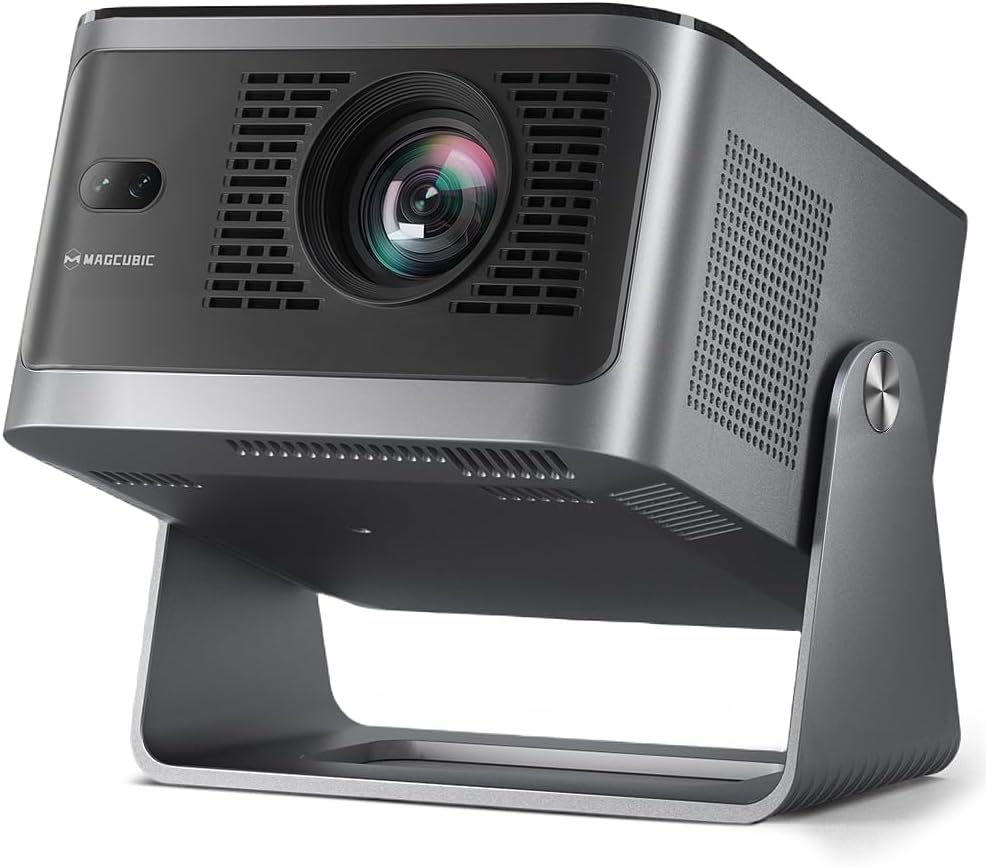 Magcubic Mini proyector con WiFi y Bluetooth, proyector inteligente...