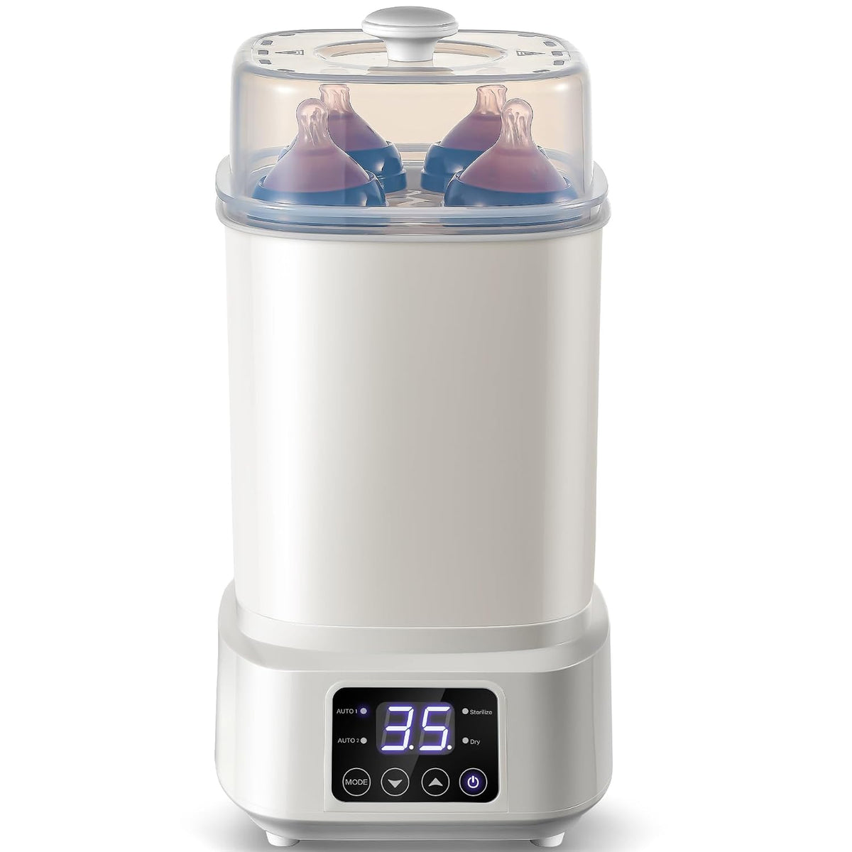Vaporizador y Secador de Biberones: 8 en 1 Eléctrico Compacto - Por...