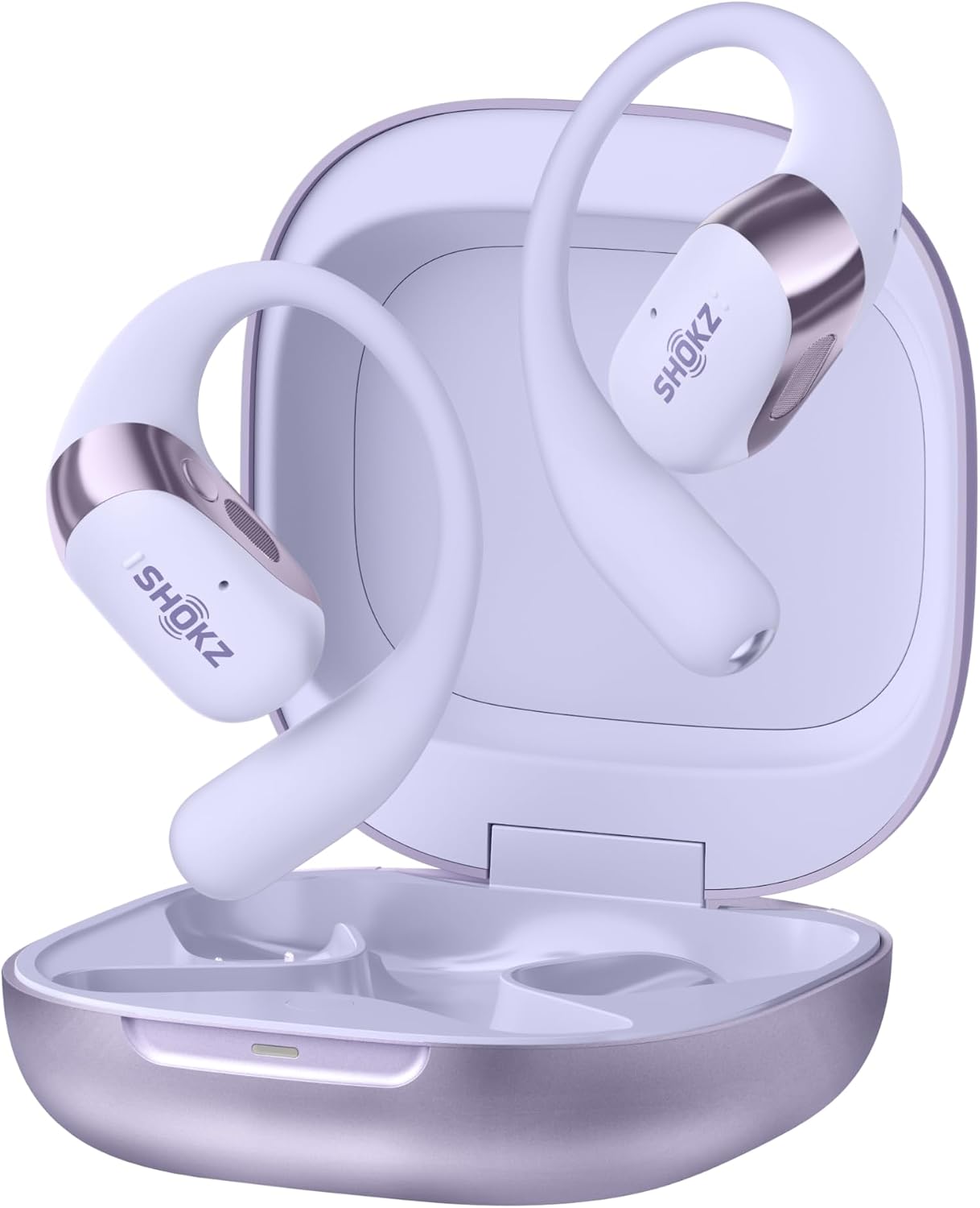 SHOKZ Nuevos auriculares OpenFit 2+ de oreja abierta, compatibles c...