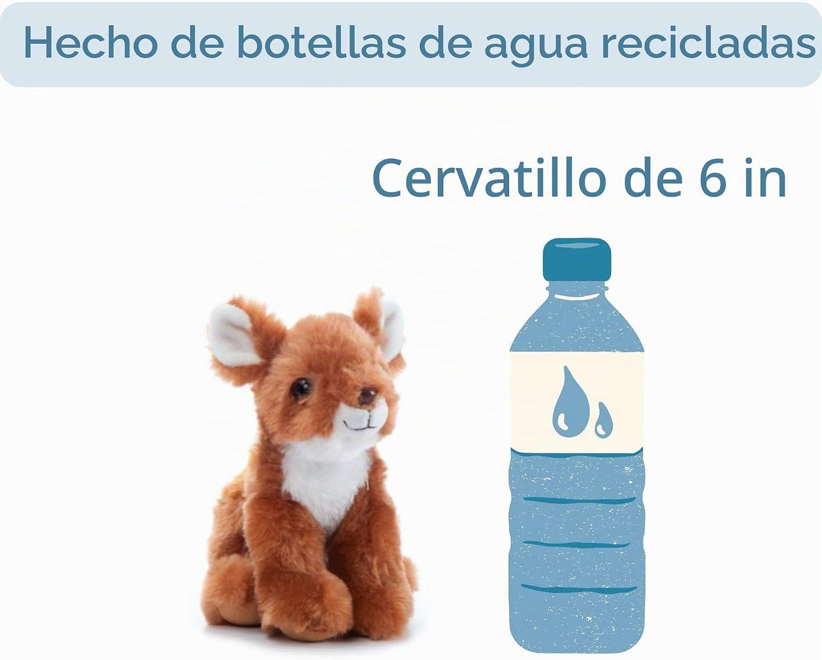 The Petting Zoo Peluche de Fawn, Babiez, regalos para niños, 6 pulg...