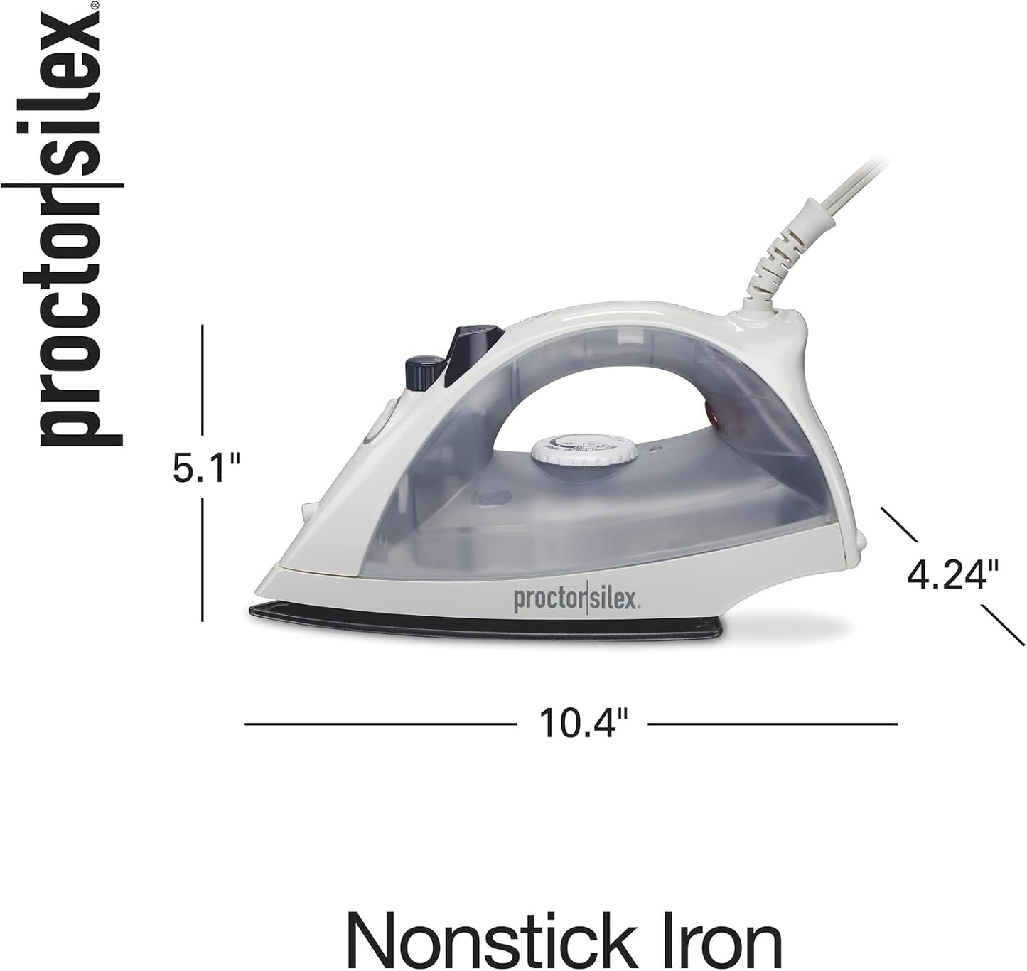 Plancha de vapor Proctor Silex para ropa con ajustes de vapor ajust...
