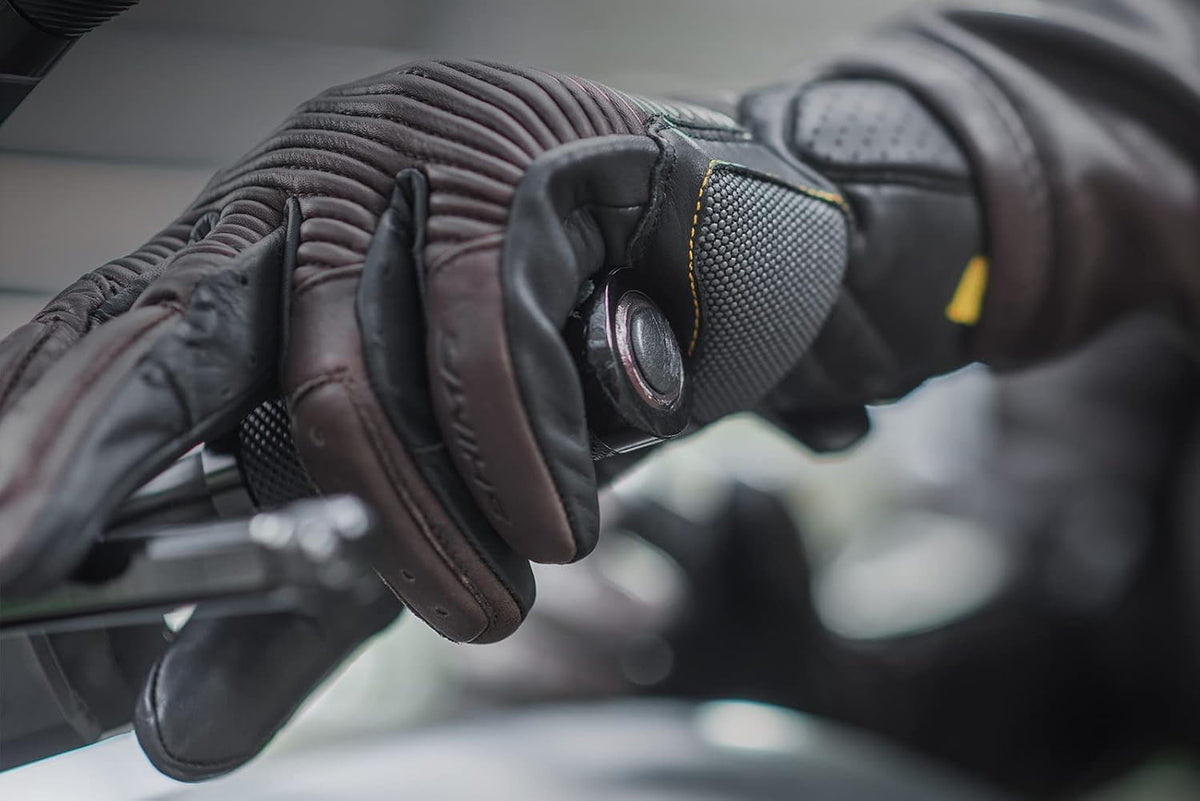 Guantes de motocicleta SHIMA Blake para hombre - transpirables, elá...
