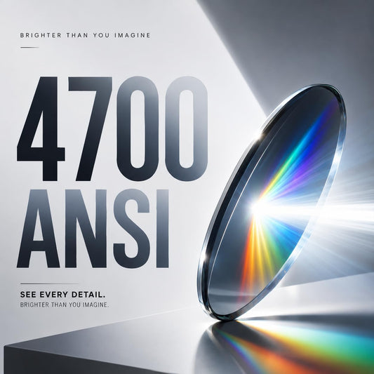 [Ahora con Netflix y 4700 ANSI] Proyector 4K con WiFi y Bluetooth,...