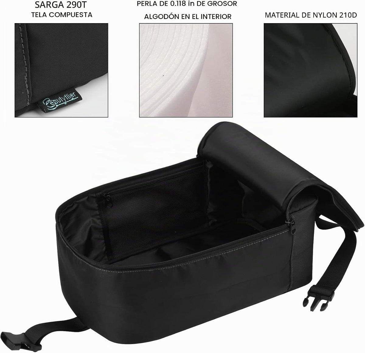 Beautyflier Bolsa de plancha de vapor de viaje para vaporizador de...
