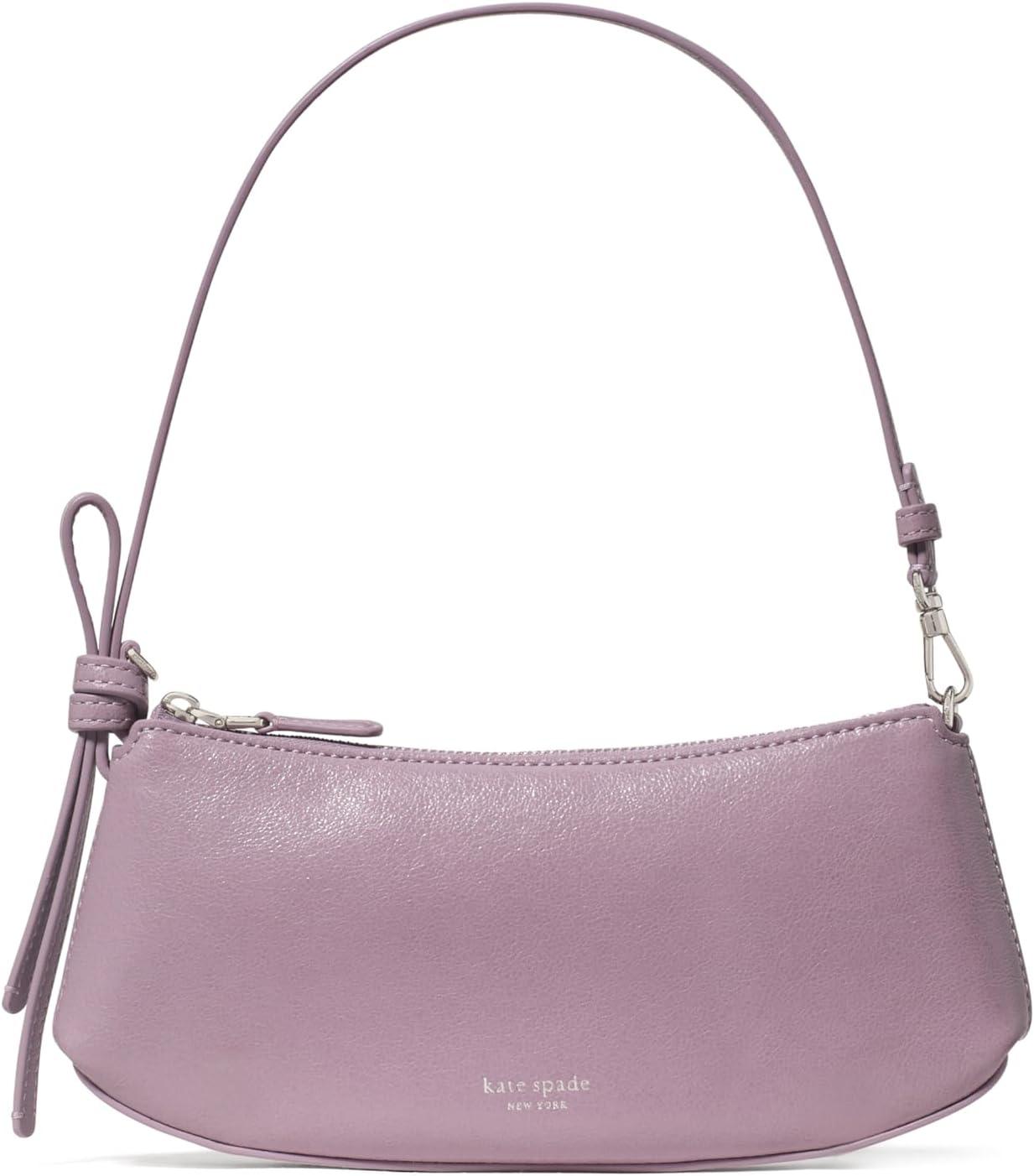 Kate Spade New York - Pochette de piel de guijarro con bucle para m...