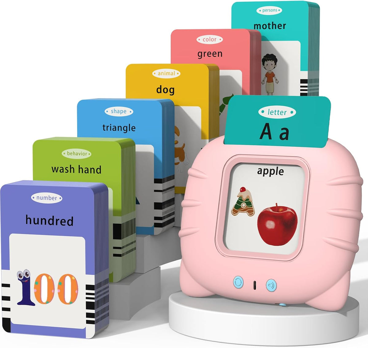 Startcan Tarjetas didácticas parlantes para niñas de 1, 2, 3, 4, 5,...