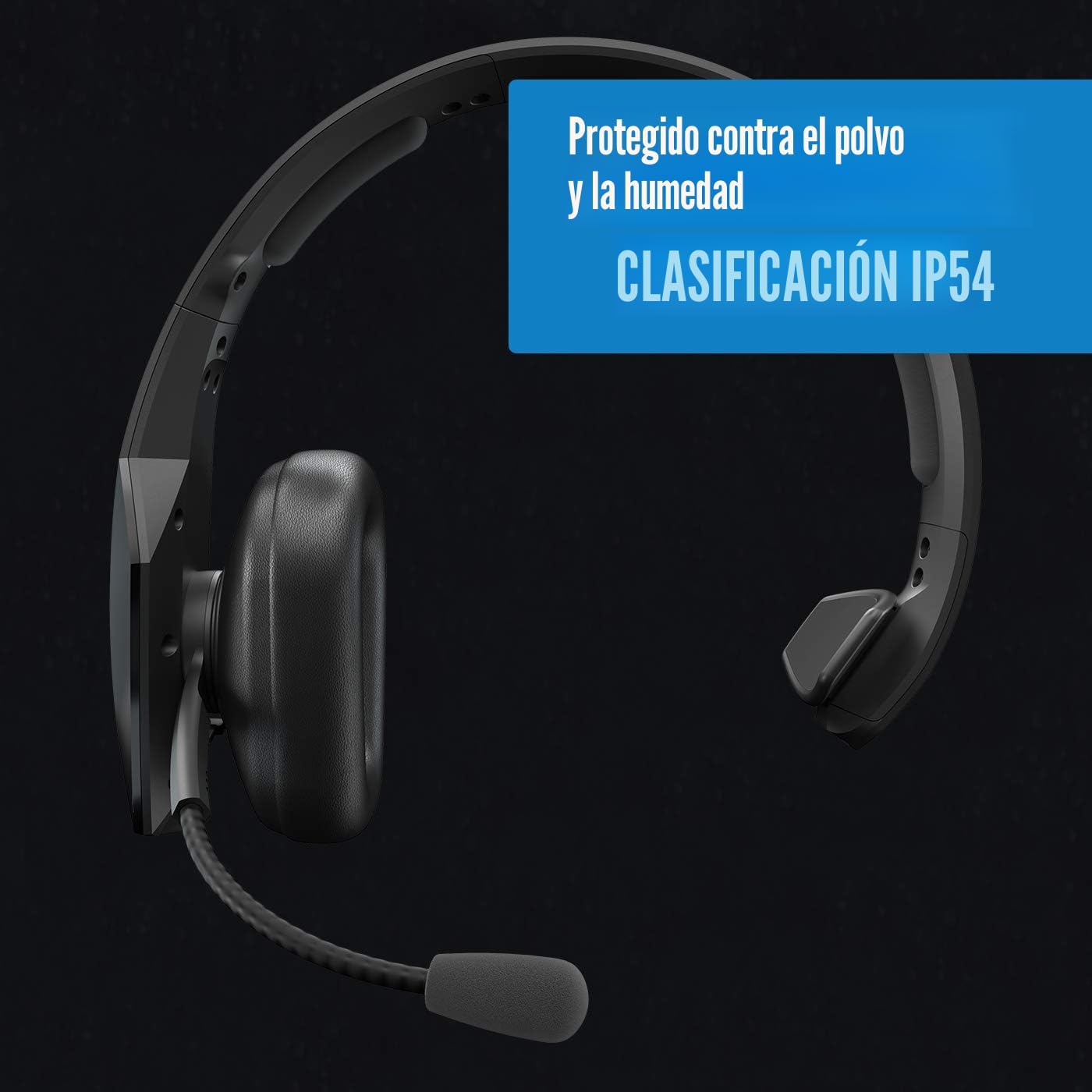 BlueParrott Auriculares Bluetooth B550-XT | Auriculares con cancela...